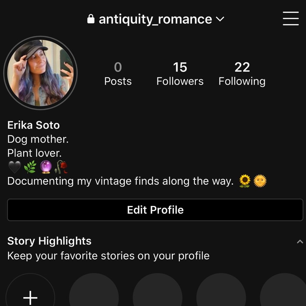 New Instagram 🔮🖤🥀❤️🌌💙